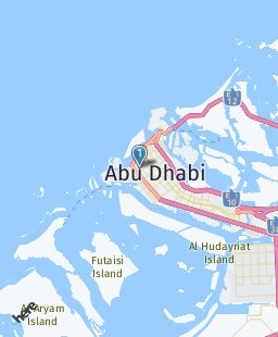 United Arab Emirates on map