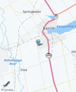 Canada on map