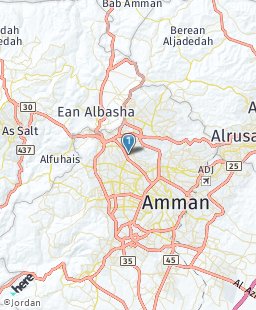 Jordan on map