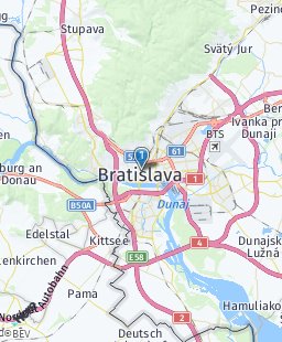Slovakia on map