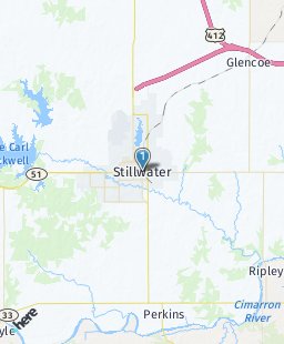 USA on map