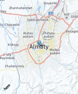 Kazakhstan on map