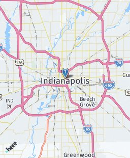 USA on map