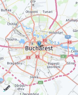 Romania on map