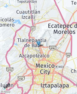 Mexico on map