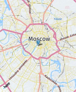 Russia on map