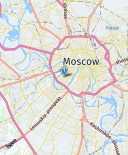 Russia on map