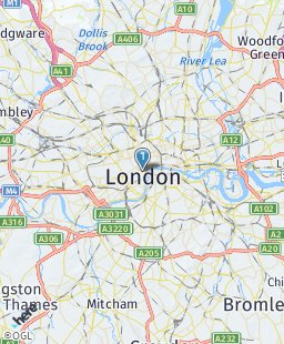 United Kingdom on map