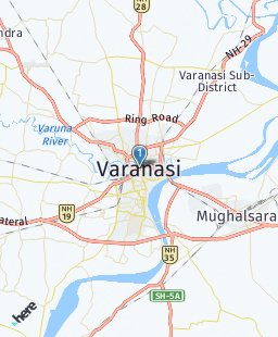 India on map