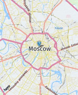 Russia on map