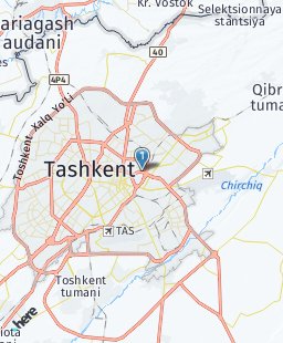 Uzbekistan on map