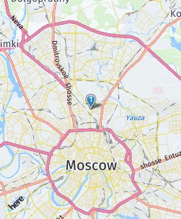 Russia on map