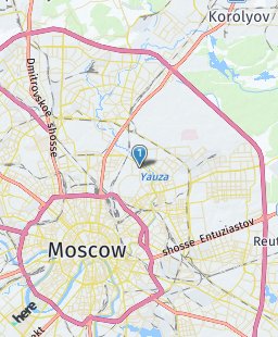 Russia on map