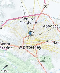 Mexico on map