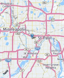 USA on map