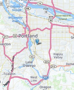 USA on map