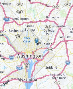 USA on map