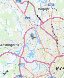 Russia on map