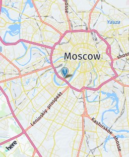 Russia on map