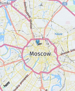 Russia on map