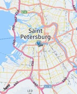 Russia on map