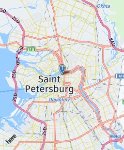 Russia on map