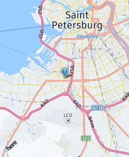Russia on map