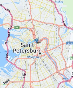 Russia on map