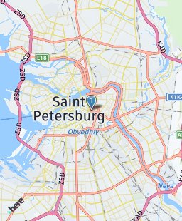 Russia on map