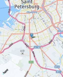 Russia on map