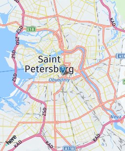 Russia on map