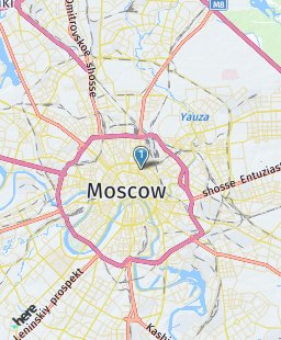 Russia on map