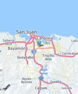 Puerto Rico on map