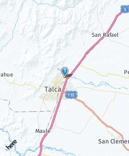 Chile on map