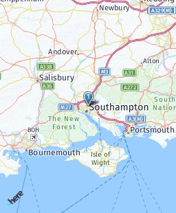 United Kingdom on map