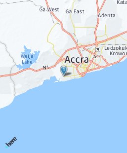 Ghana on map