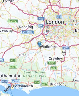 United Kingdom on map