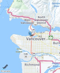 Canada on map