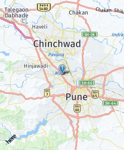 India on map