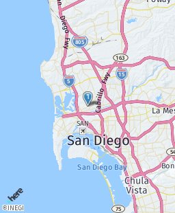 USA on map
