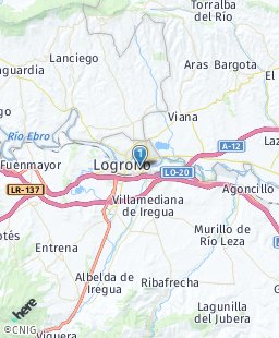 Spain on map