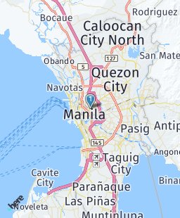 Philippines on map