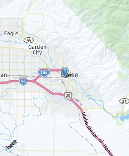 USA on map