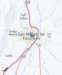 Argentina on map