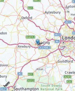 United Kingdom on map