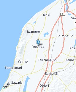 Japan on map