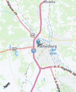 USA on map