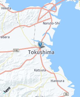 Japan on map