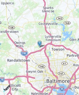 USA on map