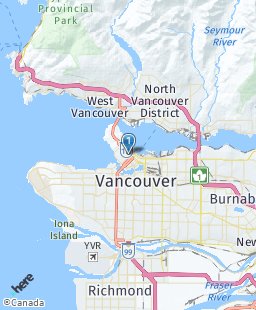 Canada on map